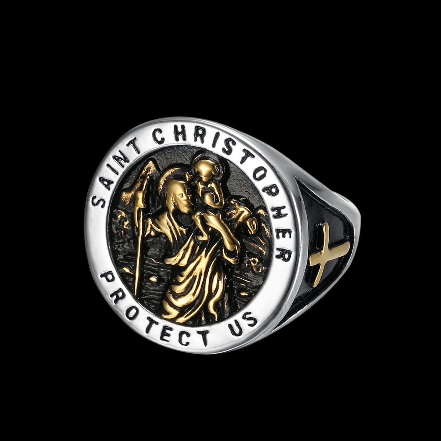 ST CHRISTOPHER RING
