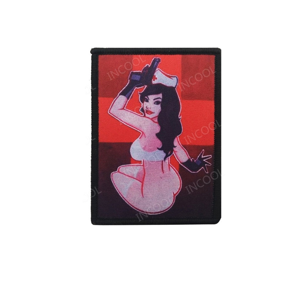 Natalia Pin Up Tactical Patch