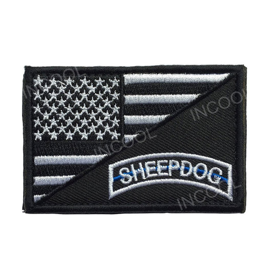 Black Sheep Dog Flag Tactical Patch