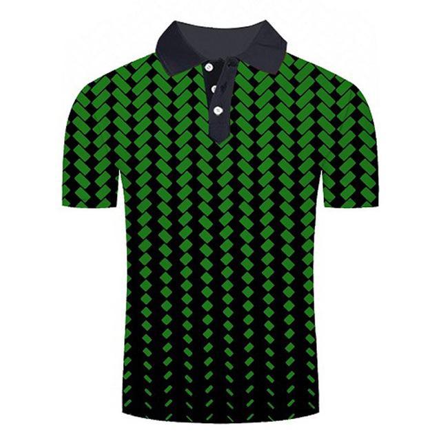 Golf Paradise Cooltech Loud Digital Shirt (Green)