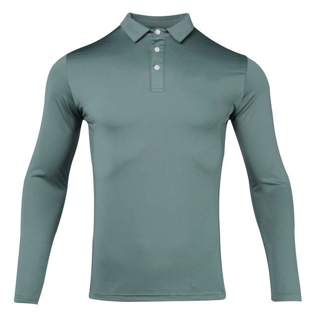 Golf Paradise High-Performance LS Shirt (Green)
