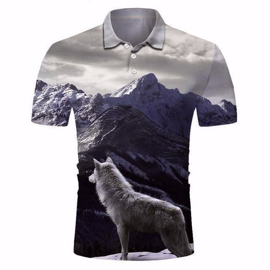 Golf Paradise Cooltech Boldly Loud Shirts (Lone Wolf)