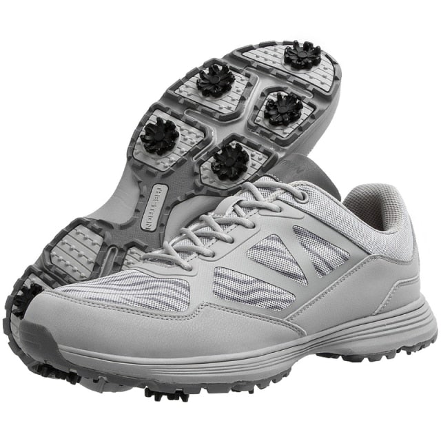 Golf Paradise Spiked All White Pro Shoes